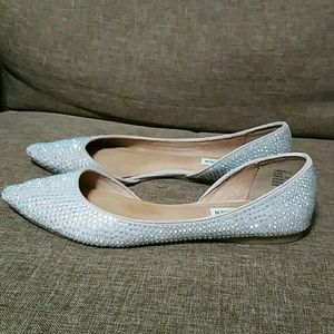 Iridescent Rhinestone Flats